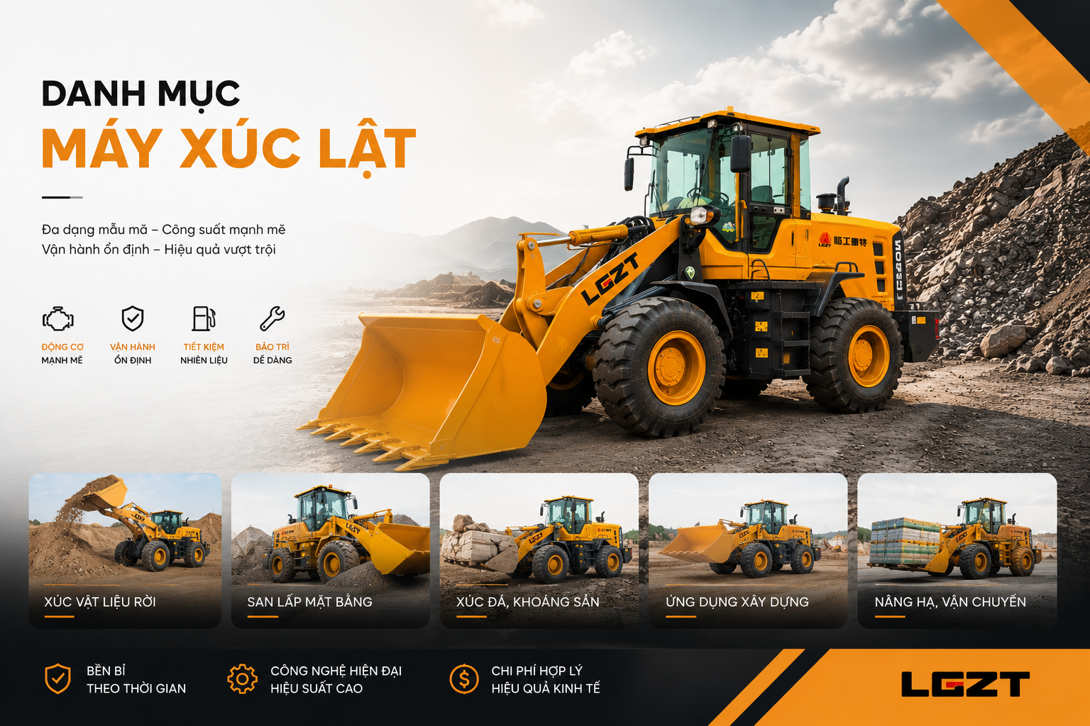 Máy xúc lật
